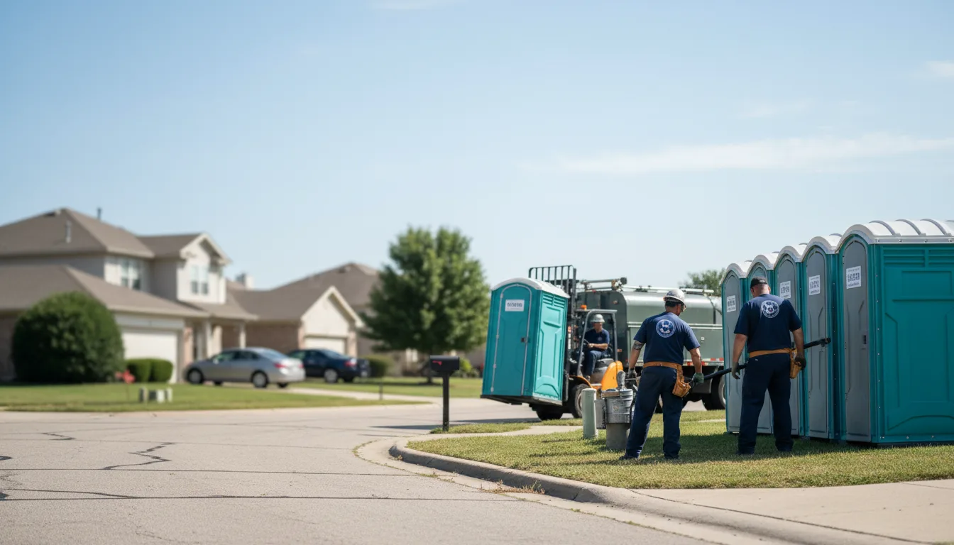 Porta Potty Rental in Line Lexington, PA near me